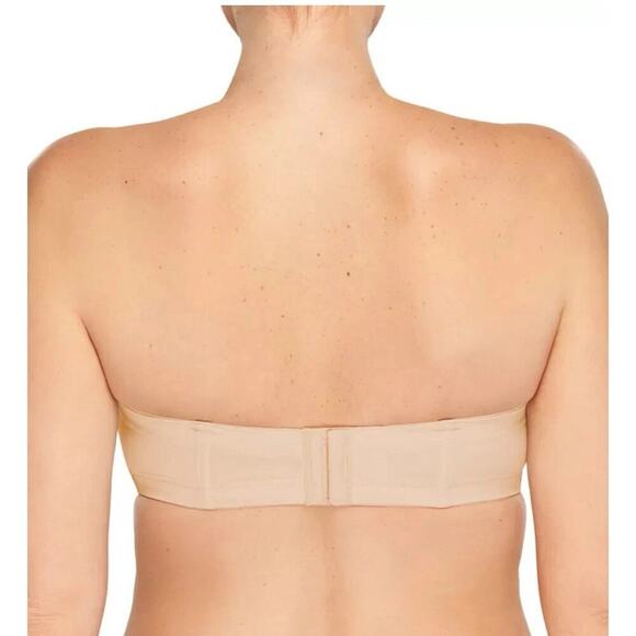 Wacoal 854119 Red Carpet Strapless Underwire Bra Size 38DD Sand EUC - Picture 2 of 10